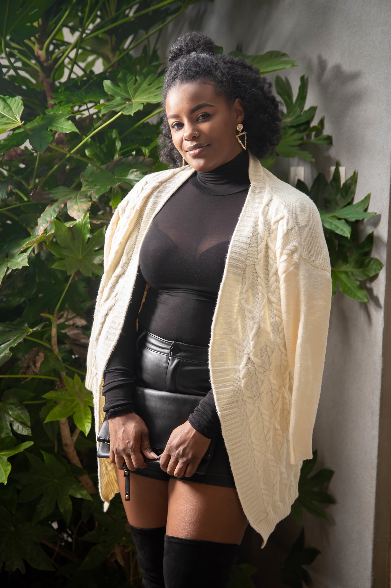Open Front Cardigan