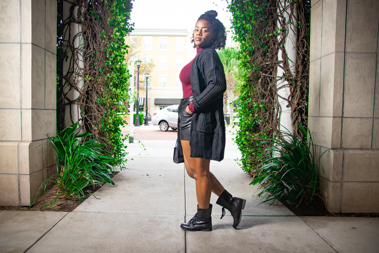 Long Knit Cardigan