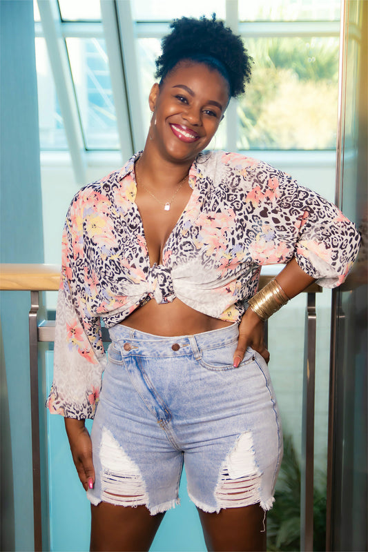 Dysfunctional Distressed Shorts